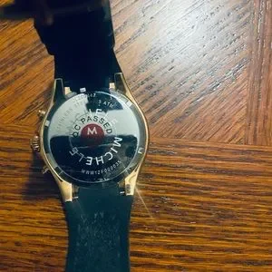 Michele | Accessories | Michele Rose Goldblack Rubber Band 